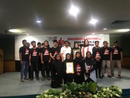 Milenial Muslim Bersatu Deklarasi Dukung Jokowi