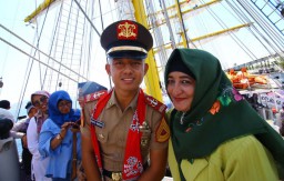 Kisah Anak Lereng Gunung Raung saat KRI Bima Suci Sandar di Banyuwangi