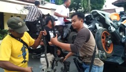 Tempat Persembunyian Motor Curian Pencuri Bersenjata Bondet Digerebek