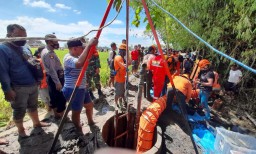 Tiga Orang Sekeluarga di Ngawi Terjebak dalam Sumur, Satu Tewas