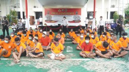 Satu Bulan, Polrestabes Ungkap 41 Kasus 3C dan Pembunuhan Wanita di Surabaya