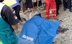 Seorang Pemotor di Kota Malang Tewas Tersambar Kereta Api