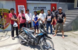 Curi Motor Anggota TNI, Tiga Bandit Surabaya Diringkus Polisi