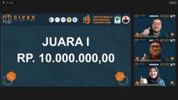 Tim ITB Juarai Lomba Geoteknik Mahasiswa 2020 yang Digelar ITS