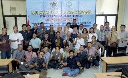 PWI Jatim Cetak Wartawan Kompeten Terbanyak di Indonesia