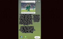 Diprotes, Foto Persebaya di IG Eri Cahyadi Raib