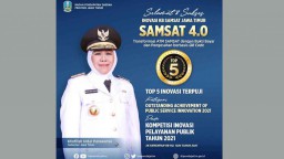 Inovasi Samsat 4.0 dari Jatim Sabet Top 5 Inovasi Terpuji di KIPP 2021