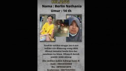 Gadis di Surabaya Hilang 4 Hari, Terakhir Terlihat Dibonceng Orang Tak Dikenal