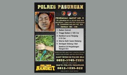 Polisi Sebar Foto Korban yang Ditemukan dengan Luka Tusuk di Pasuruan