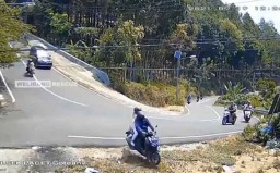 Ngerinya Turunan Maut di Jalur Batu-Mojokerto, Sehari Bisa 6 Kecelakaan