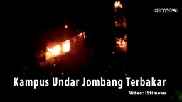Video: Kampus Undar Jombang Terbakar