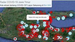 Pemprov Bikin Data Real Time Peta Persebaran Covid-19 di Jatim