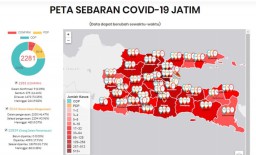 1.673 Pasien Positif Covid-19 di Jatim Masih Dirawat, 375 Sembuh