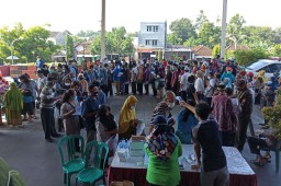 Antusiasme Para Lansia di Ponorogo Mengikuti Vaksinasi Pertama