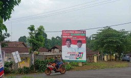 Baliho Jokowi-Ma'ruf Amin di Jombang Jadi Sasaran Aksi Vandalisme