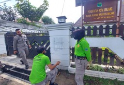 Wali Kota Malang Sutiaji Jadi Bahan Vandalisme