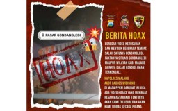 Viral Video Kericuhan di Pasar Gondanglegi dan Kandangan, Polisi Pastikan Hoaks