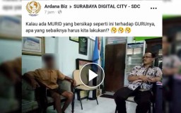 Beredar Video Siswa SD Marah kepada Gurunya, Diduga di Surabaya