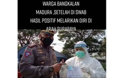 Viral Pemotor di Suramadu Kabur Usai Tahu Hasil Tes Usapnya Positif Covid-19