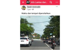 Viral Rombongan Moge Melawan Arus, Disebut di Jombang