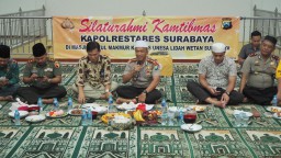 Rangkul Kampus,  Kapolrestabes Surabaya Buka Puasa di Unesa