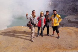 Maaf... Sementara ini Keindahan Gunung Ijen Tidak Bisa Dinikmati