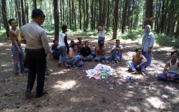 Mengganggu Lalu Lintas, Konvoi Siswa di Banyuwangi Digiring ke Hutan