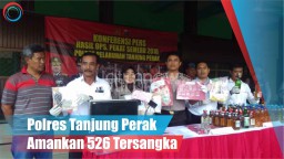 Video: Polres Tanjung Perak Amankan 526 Tersangka
