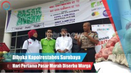 Video: Hari Pertama Pasar Murah Diserbu Warga