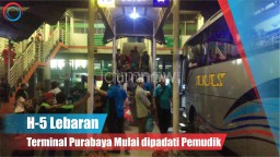 Video: Terminal Purabaya  Mulai dipadati Pemudik