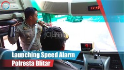 Video: Launching Speed Alarm Polresta Blitar 
