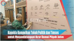 Video: Kapolda Kumpulkan Tokoh Politik untuk Menandatangani Ikrar