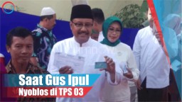 Video: Saat Gus Ipul Nyoblos di TPS 03