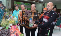 Mahasiswa Perbanas Pecahkan Rekor Bikin 1.500 Pot Kreasi Daur Ulang