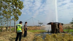Semburan Air di Ngawi, Dinas ESDM: Mengandung Gas Metana