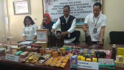 BBPOM Sita Obat dan Makanan Ilegal Senilai Rp 3,1 Miliar