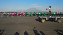 5.000 Personel Gabungan Pecahkan Rekor MURI Tari Gemu Famire