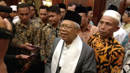 Bahas Persiapan Hari Santri, Ma'ruf Amin Gelar Pertemuan dengan Ulama