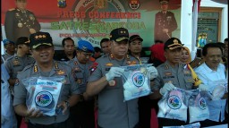 Bongkar Sindikat Jaringan China, Polisi Sita Sabu 6,2 Kg 