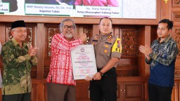 Kapolres Tuban Raih Penghargaan Komnas Perlindungan Anak, Mengapa?