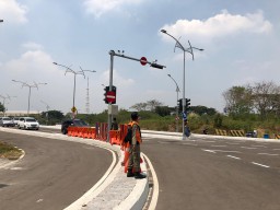 Live Traffic : Rekayasa Lalu Lintas Overpass Bundaran Satelit Surabaya