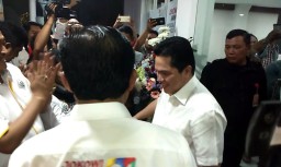 Erick Tohir Resmikan Kantor dan Lantik Tim Pemenangan Jokowi Jatim