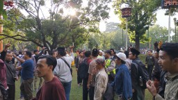 Aksi Bela Tauhid di Kota Malang Dibubarkan