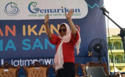 Santri Diajak Menteri Susi Jaga Ikan Indonesia