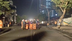 Ini Luas Jalan Raya Gubeng yang Ambles Mirip Jurang