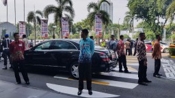 Begini Penjagaan Mobil Presiden Jokowi