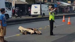 Kecelakaan di Malang, Pengendara Motor Tewas Terlindas Truk