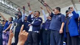 Foto: Kemeriahan Kampanye Akbar Partai NasDem di Magetan