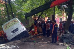 Dalam Sehari, Dua Kecelakaan di Kota Surabaya