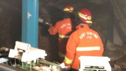 Gudang Pupuk Romokalisari Terbakar